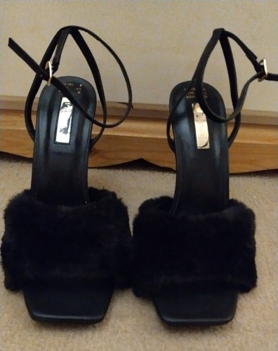 Fluffy faux fur ankle - fluffy,