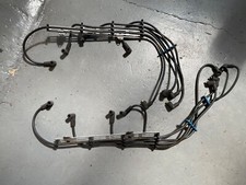 Small Block Chevy Plug Leads & Guides - Points Style - Use w/Headers