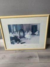 French Art Edgar Degas Dance Class Framed Matted Print Ballerinas Ballet Lesson