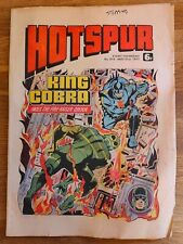 COMIC - Hotspur No #918 May 21st 1977 King Cobra UK Comic
