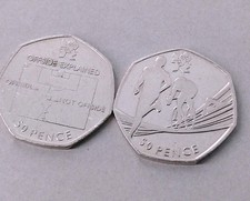2011 Olympic 50p Coins -