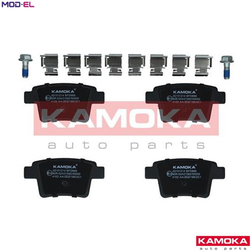 Brake pad set disc - set,