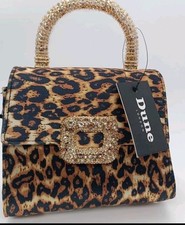  Dune  Leopard Print Grab Bag
