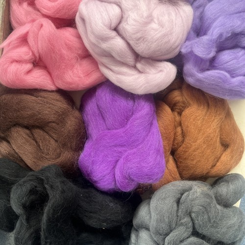 Merino wool fleece roving - wool,