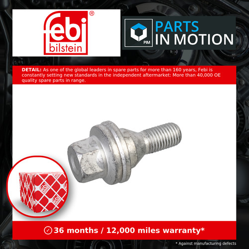 Wheel bolt stud nut fits - bolt,