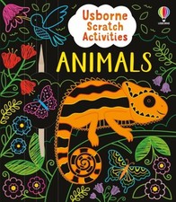 Usborne Scratch Activities Animals by Rosie Dickins Paperback