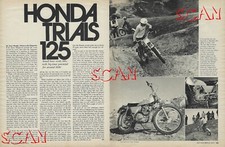 1973 Honda Trials 125