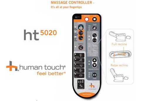 Human touch 5020 - ht-5020, massage