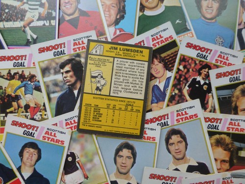 Topps scottish football cards - topps,