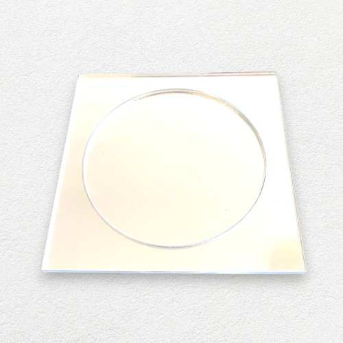 Circle out square mirrors - of,
