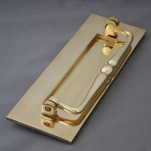 Traditional brass letterbox - traditional,