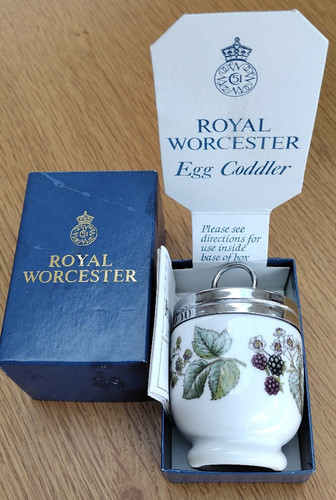 Royal worcester egg coddler - royal,