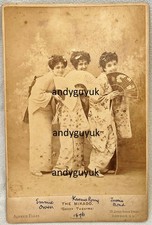 CABINET CARD THE MIKADO NAMED