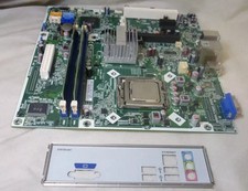 608883-001 HP H-IG41-uATX LGA775 Motherboard With IO Plate CPU & 2GB RAM