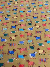 Dogs in Jumpers Mustard Splash