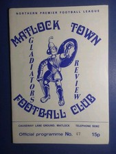 Matlock Town v Grantham 8th