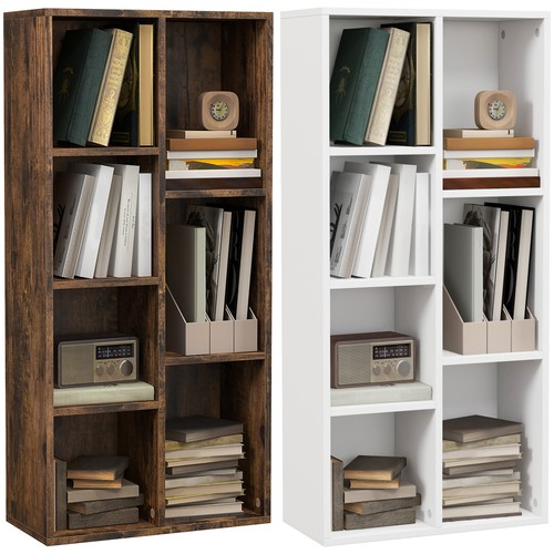 Homcom bookcase modern - bookcase,