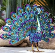 Eco Friendly Metal Peacock