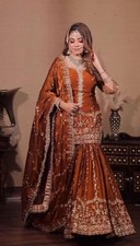 PUNJABI SHARARA PLAZZO KURTI