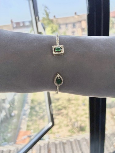 White emerald diamond tennis - white,