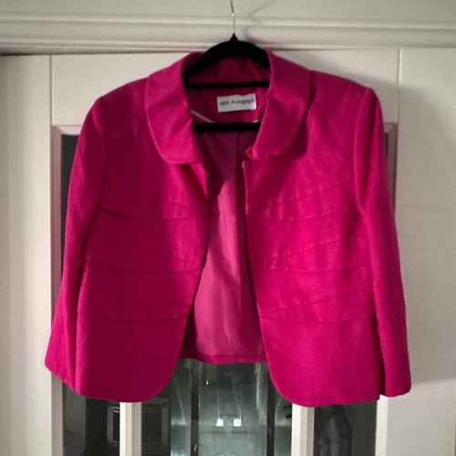 Autograph pink satin bolero - satin,