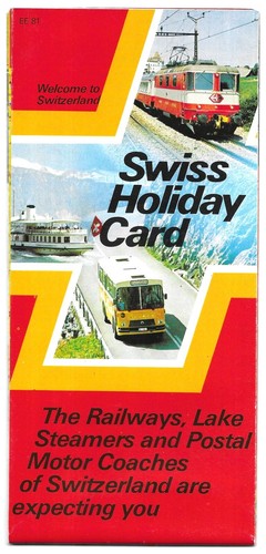 Vintage switzerland brochure - vintage,