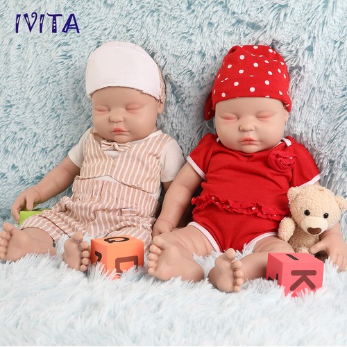 Ivita eyes closed - closed, silicone
