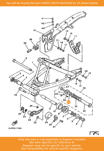 Yamaha washer plate - washer,,