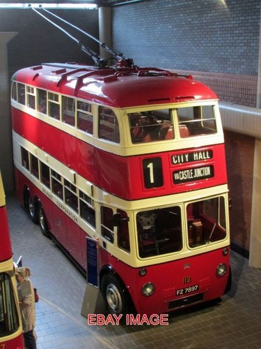 Photo belfast trolley bus - ,