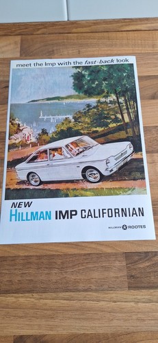 Vintage style picture hillman - ,