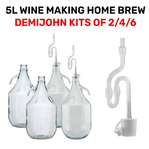 Glass demijohn flip - 5l,