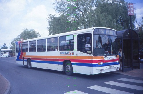 35mm slide volvo b10m - 35mm,