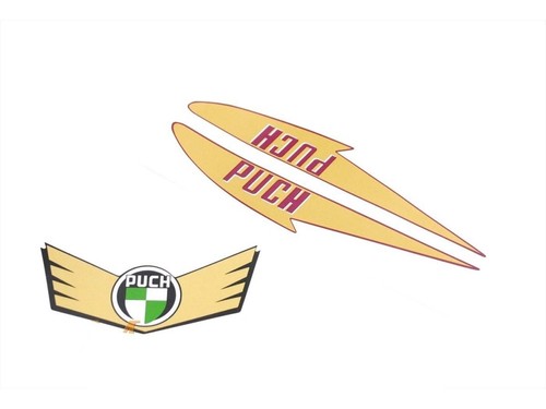 Sticker set tank mudguard for