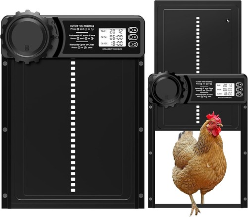 Automatic chicken coop - coop, door