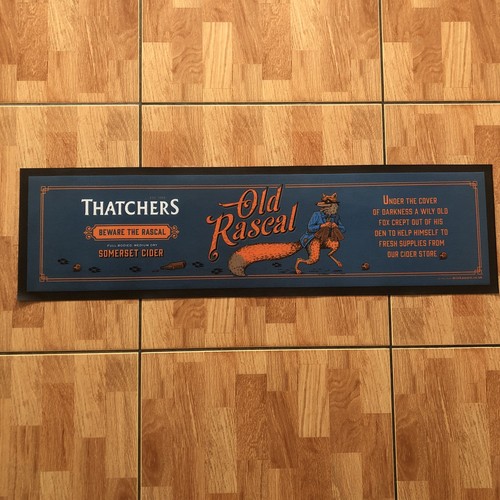 Thatchers old rascal bar - "old, rascal"