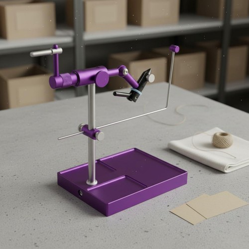 Fly tying vise - tying, 360