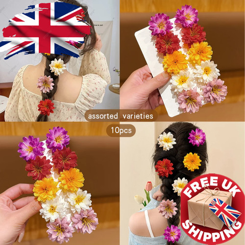 Floral hair accessories - hair, for