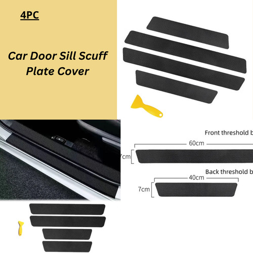 Car door sill scuff plate - door,