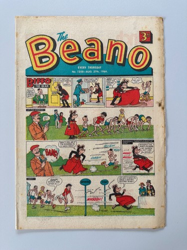 Beano comic 1258 august 27th - beano,