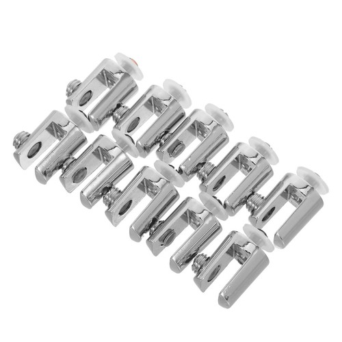 Pcs shower glass clips - pcs, zinc