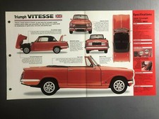 1962 - 1971 Triumph Vitesse