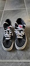 Vans Sk8 Hi-Platform Hi-Top Trainers Size UK 3 EU 35 Black & White