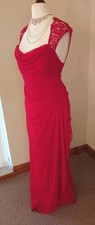Scarlett Long Lace Ruched