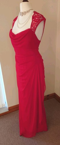 Scarlett long lace ruched - long,