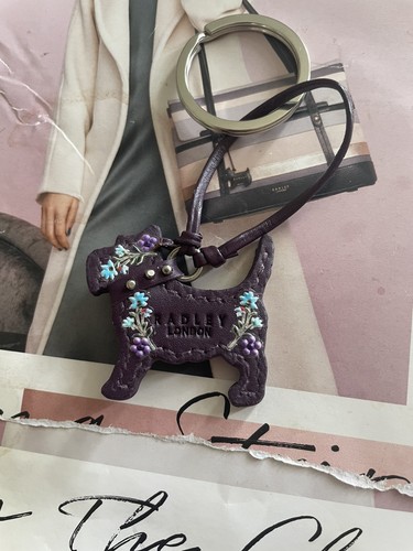 Radley purple leather dog - radley,