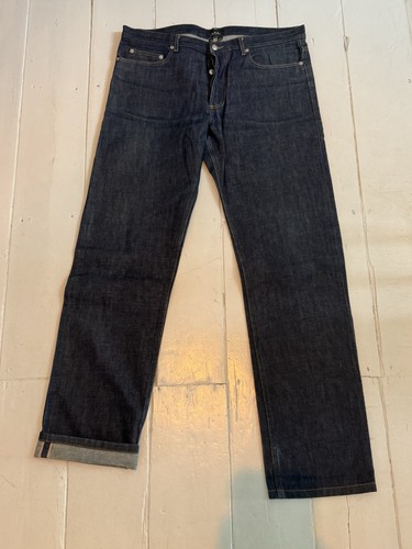 Apc selvedge denim jean - jean, with