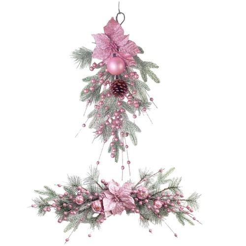 Christmas swag door wreath - swag,
