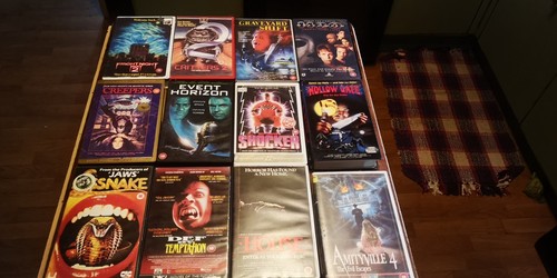 Rare horror vhs bundle - rare, uk