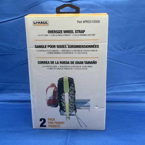 Uhaul oversize tire straps use - oversize,