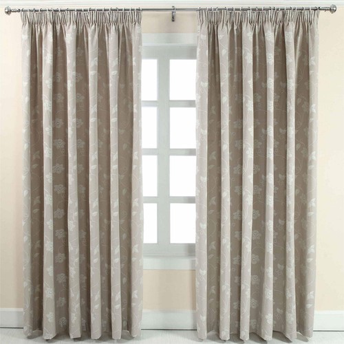 Natural ava linen curtain - 'ava',